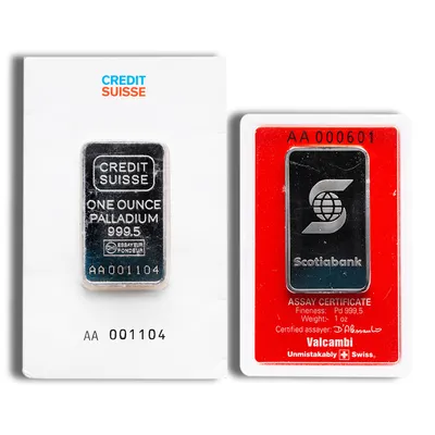 Palladium Bars / Coins