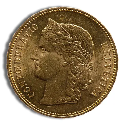French / Swiss 20 Francs